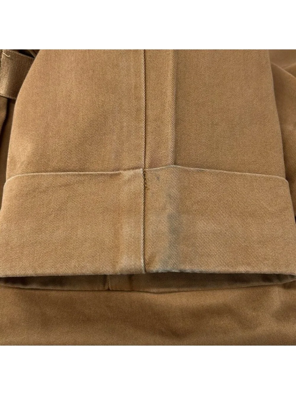 Gucci Pants S Light Brown Straight Chino Button Fly Cotton